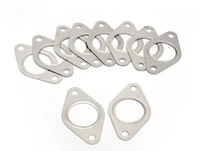 10x Junta de brida de tubo de descarga de acero inoxidable 35 mm/38 mm Turbocompresor Foto 1 de 4