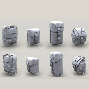 1/35 US Army Backpack Resin Model Figure Soldier Military Unassembled Unpainted - Picture 1 of 14
