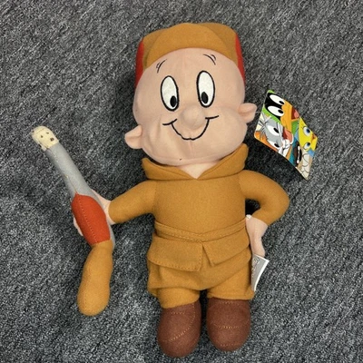 Looney Tunes Elmer Fudd Nuevo 13 IN Peluche Muñeco Juguete Figura De Colección Warner Bros Foto 1 de 4