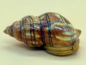 Eximious Artoria Limoges Porzellan Frankreich Muschel Muschel Schmuckstück / Schmuckkästchen. - Bild 1 von 5