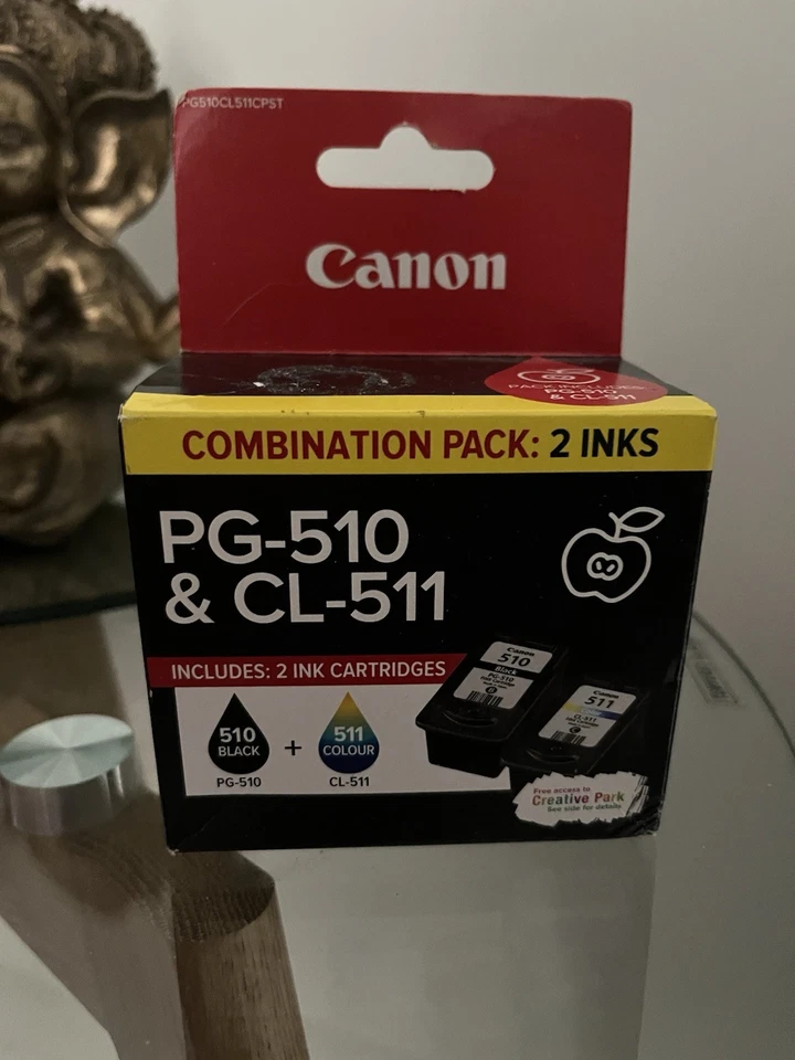 Genuine Canon PG-510 CL-511 Combination Pack ( 2 Ink Cartridges ) - New Stock - image 1 of 1