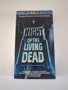 Night of the Living Dead (VHS, 2001) Horror Front Row Classics - Picture 1 of 10