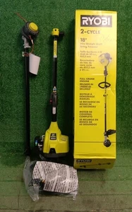 NUEVO OB Ryobi 2 Ciclos 25cc Manivela de Gas 18" pulgadas Eje Recto Cuerda Recortadora RY253SS - Imagen 1 de 14
