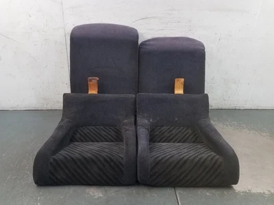 1995 Honda Prelude S Rear Cloth Seat with Center Insert #2944 CA2 - Image 1 of 4