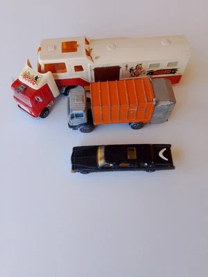 Lotto Lot Konvolut Modellini Majorette Scala 1:60 Camion Limousine  - Immagine 1 di 4