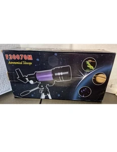 F30070M 70mm Aperture 300mm Astronomical Refractor Telescope-Tripod & Scope NEW - Picture 1 of 2