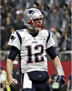 Tom Brady New England Patriots Unsigned Celebration 11" x 14" Photograph - Picture 1 of 1