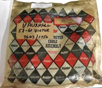 Vauxhall Victor, 1957-1961 CABLE VELOCÍMETRO 201/67 Foto 1 de 2