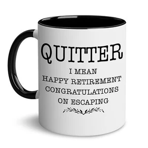 Retirement Gifts for Men Women - Quitter Gifts for Boss Manager Coworkers Off... - Picture 1 of 7