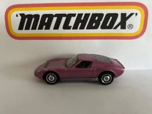 1968 LAMBORGHINI MIURA P400S * MATCHBOX ITALIAN ROADS * NEW LOOSE * FROM 5 PACK - Picture 1 of 1