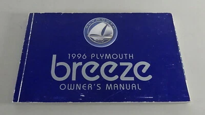 Manuale Dell'Utente / Manuale Plymouth Breeze 1996 - Immagine 1 di 2