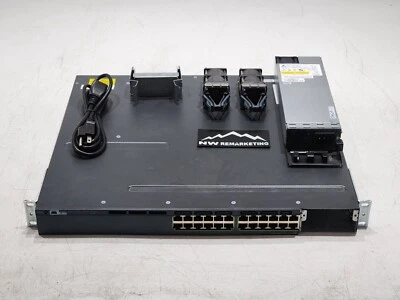 CISCO WS-C3560X-24U-L Catalyst 3560X 24 Port UPOE LAN Base  1x AC - Image 1 of 3