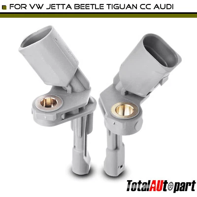 2x Sensor de velocidad de rueda ABS para Volkswagen Beetle Jetta Tiguan Beetle Audi Q3 trasero Foto 1 de 4
