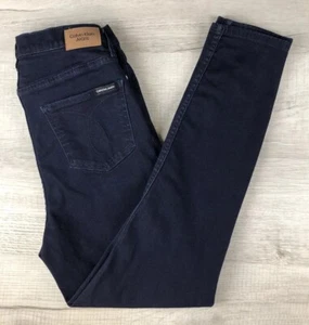 Calvin Klein Repreve Jeans Dark Blue Denim Pants Women’s Size 10 (Actual 27X27) - Picture 1 of 23