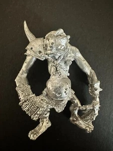 Games Workshop Ciudadela Warhammer Blood Bowl Metal Troll Jugador Años 80 Raro Fuera de Stock - Imagen 1 de 3