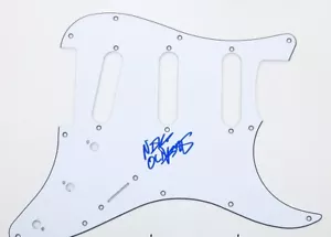 GFA Queens of the Stone Age * NICK OLIVERI * Signed Electric Pickguard N2 COA - Picture 1 of 1