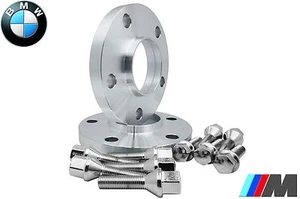 BMW 10mm Wheel Spacer Kit 5x120 Fits E36 E46 E60 E61 E90 E91 12x1.5 Chrome Bolts - Picture 1 of 6
