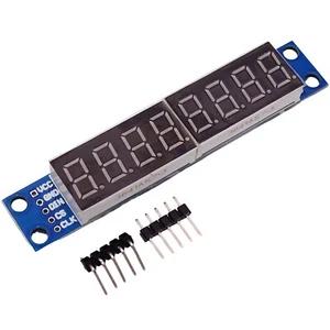 LED 7 Segment Display MAX7219 SPI 5V Anzeige Modul für Arduino Raspberry - Bild 1 von 2