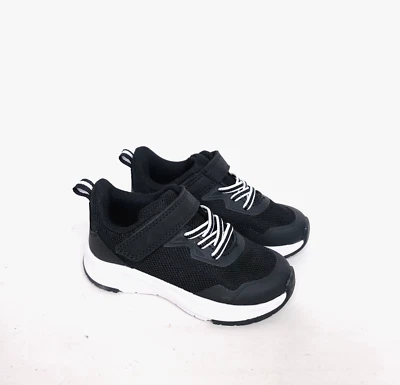 Zapatos deportivos de trabajo para niños pequeños talla 7 niños niñas zapatillas negras espuma viscoelástica Foto 1 de 4