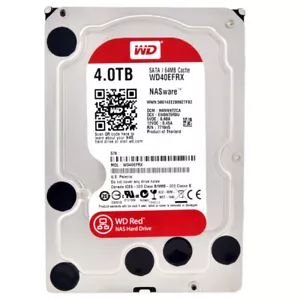 Western Digital WD40EFRX 4 TB 64 MB 5400 GIRI/min Sata III 3,5 pollici - Foto 1 di 5