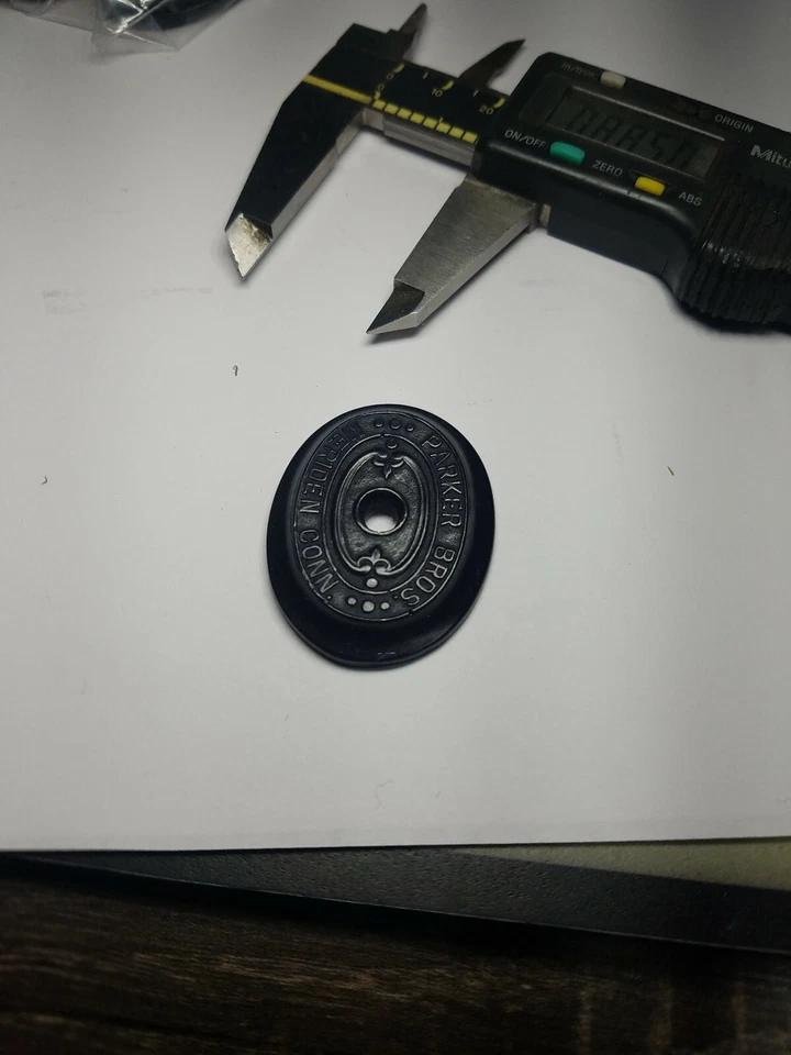 New Parker Brothers Meridian Conn. Polymer Pistol Grip Cap Gun Part Large - Image 1 of 3