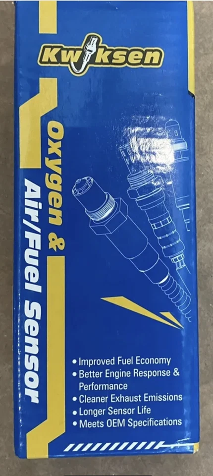 Sensor de oxígeno y aire/combustible Kwiksen para Hummer H2 H3 127376 NUEVA CAJA ABIERTA Foto 1 de 4