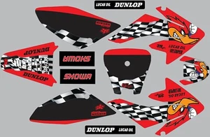 Graphic kit for Honda CRF70 CRF 70 2002-2012 decal Woody woodpecker racing - Picture 1 of 1