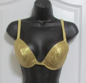Victoria's Secret Vintage BH METALLIC GOLD - 36B - Bild 1 von 3