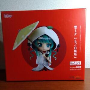Nendoroid Snow Miku Strawberry White Ver. Wonder Festival 2013 Winter Limited...