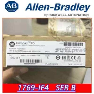 New Factory Sealed AB 1769-IF4 /B CompactLogix 4CH Analog Input Module 1769IF4 - Picture 1 of 4