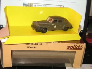 SOLIDO Military Car CHRYSLER Bumper Version, Complete - Picture 1 of 3
