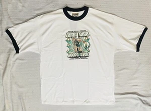 Y2K Vintage Majestic NBA Hardwood Classics Larry Bird Ringer T Shirt Mens 2X NWT - Picture 1 of 4