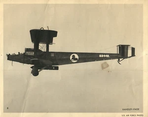 Handley Page Bombardero Británico Avión de Combate Jet Fuerza Aérea Militar de los Estados Unidos A740 - Imagen 1 de 2