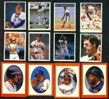 Fred McGriff #60 1990 Red Foley Sticker