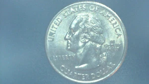 2002P State Quarter (w/ die chip error) - Picture 1 of 3