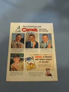 Early Wynn Autographed Camel Cigarette Magazine Advertisement PSA/DNA Authentic - Picture 1 of 7