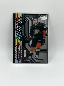 22/23 SPX JACOB PERREAULT #OR21 BLACK OBSIDIAN ROOKIES /499 Ducks - Picture 1 of 2