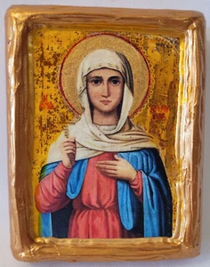 Saint Claudia Klaudia Roman Catholic And Eastern Orthodox Icon - Picture 1 of 6