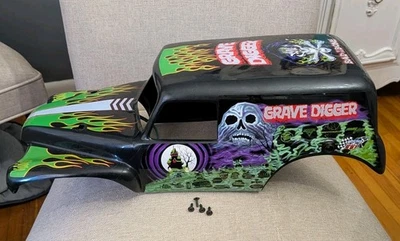 Monster Jam Mega Grave Digger RC 17,5" Länge nur Ersatzgehäuse | Maßstab 1:6 - Bild 1 von 4
