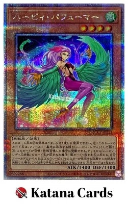 Yugioh Cards | Harpie Perfumer Quarter Century Secret Rare | QCCP-JP123 Japanese - Image 1 of 4