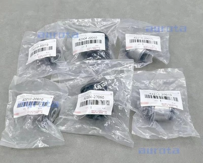 Conjunto de 2 bujes de nudillo de brazo trasero OEM para TOYOTA HIGHLANDER CAMRY LEXUS RX Foto 1 de 4