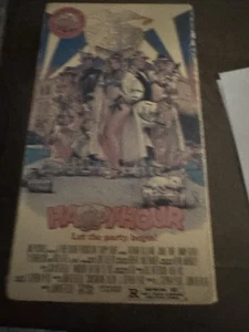 Happy Hour VHS Tape, Rare Comedy Spoof Film Video HTF OOP Vintage Film Cult - Picture 1 of 3