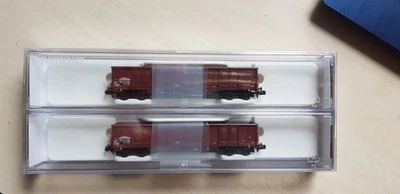 Spur N Fleischmann 830253 2er Set offene Güterwagen DR  „wie neu“ in OVP - Bild 1 von 3