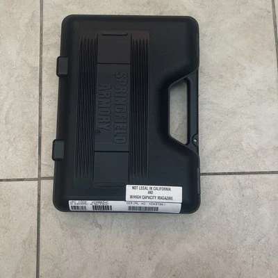 SPRINGFIELD ARMORY XD Subcompact 40 S&W Hard Case W/ Book &lock - Image 1 of 4