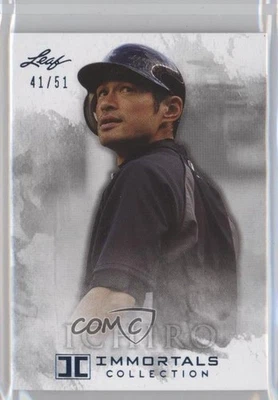 2013 Leaf Ichiro Immortals Collection /51 Ichiro Suzuki #7 HOF - Image 1 of 2