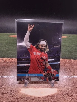 2023 Stadium Club Bo Bichette 1991 Design Variation #78 Toronto Blue Jays - Image 1 of 2