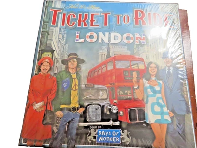Ticket To Ride London Days Of Wonder Board Game Adult Family Unisex New Sealed - Image 1 of 3