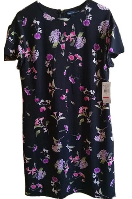 Nuevo con etiquetas Vestido Floral American Living Para Mujer Talla 10 Fairycore Dark Academia Whimsigoth Foto 1 de 3