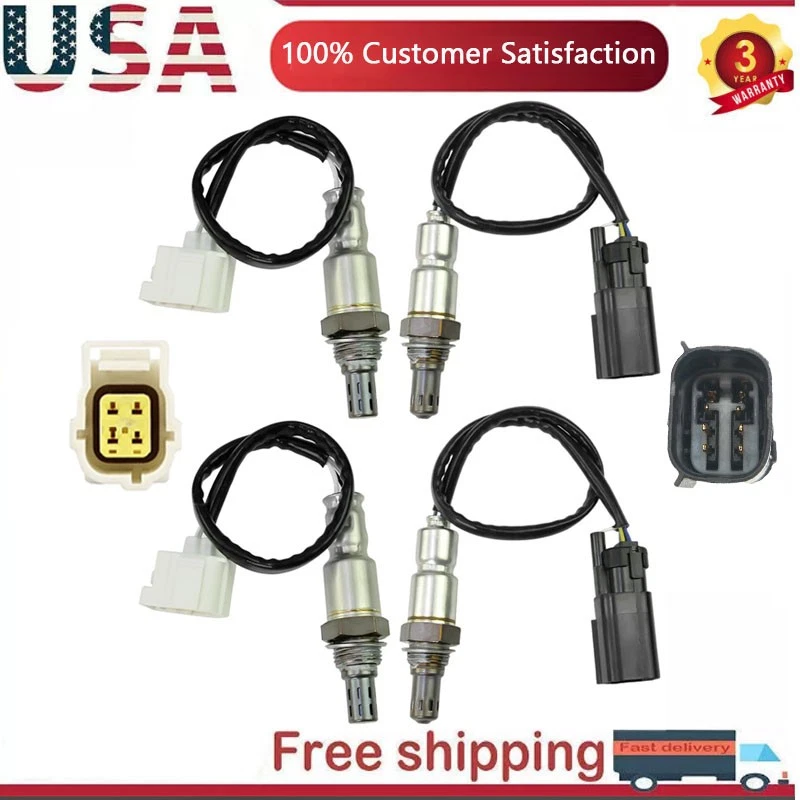 Sensor de oxígeno ascendente + descendente 4 piezas para Dodge Charger V8 2017 2018 2019 2020 6,2 L Foto 1 de 4