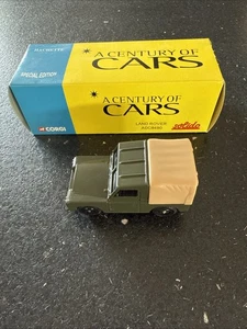 SHORT WHEEL BASE LAND ROVER - CORGI - SOLIDO - BOXED HACHETTE EDITION ADV8490 - Picture 1 of 6